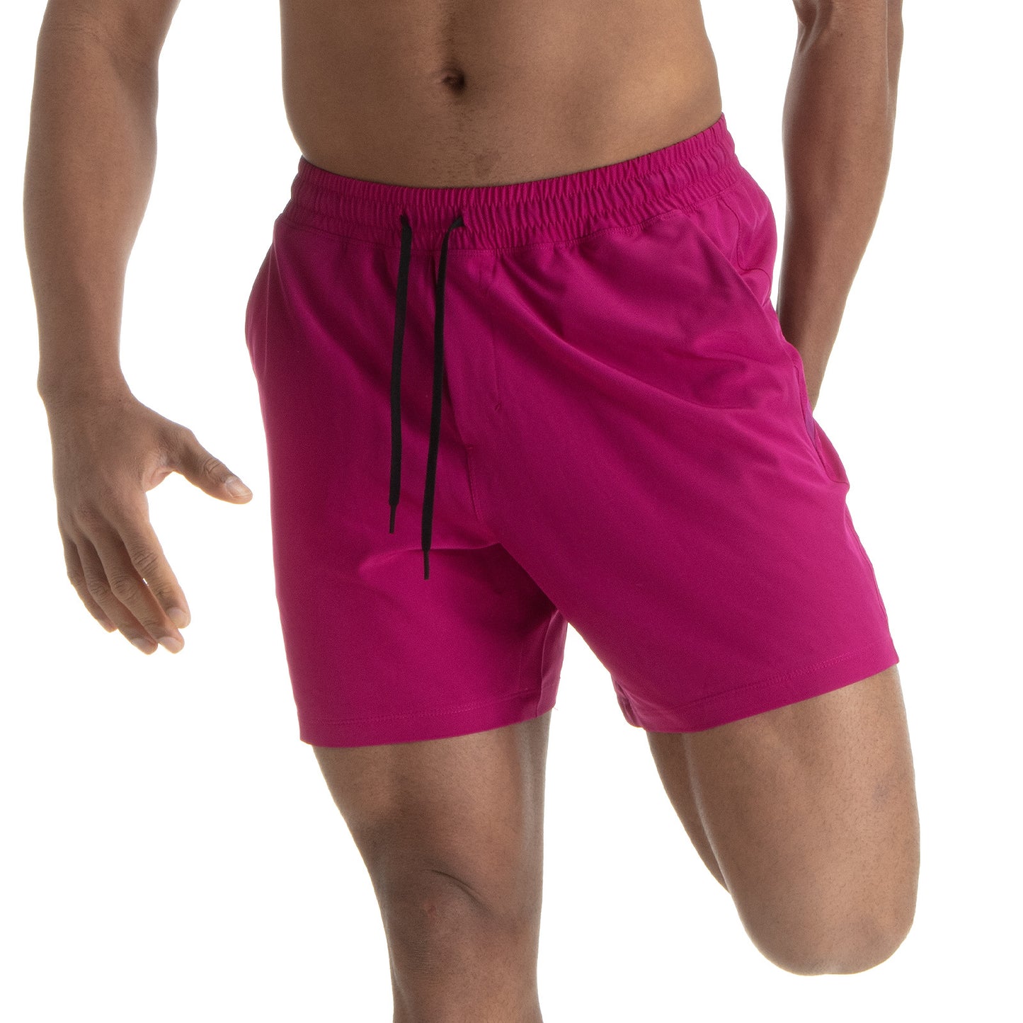 Men's Exercise Mesh Stitching Casual Quick-drying Shorts