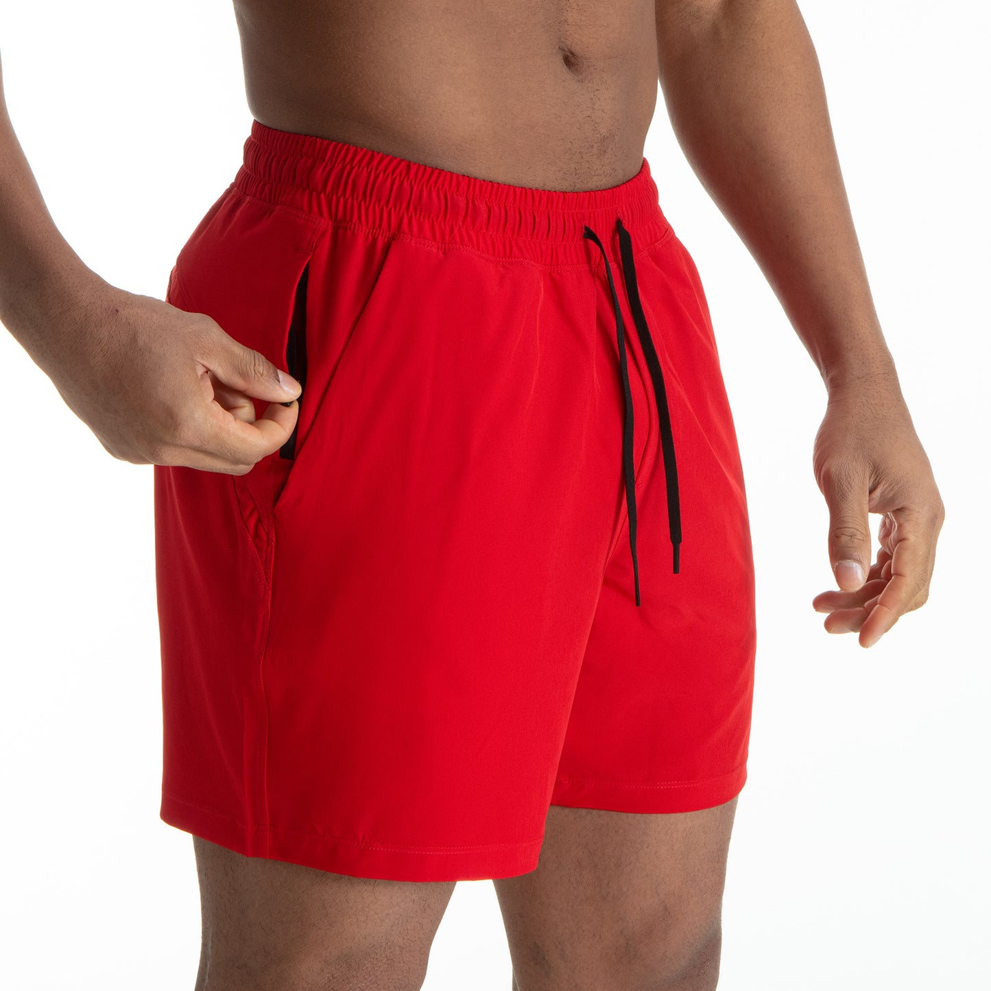 Men's Exercise Mesh Stitching Casual Quick-drying Shorts