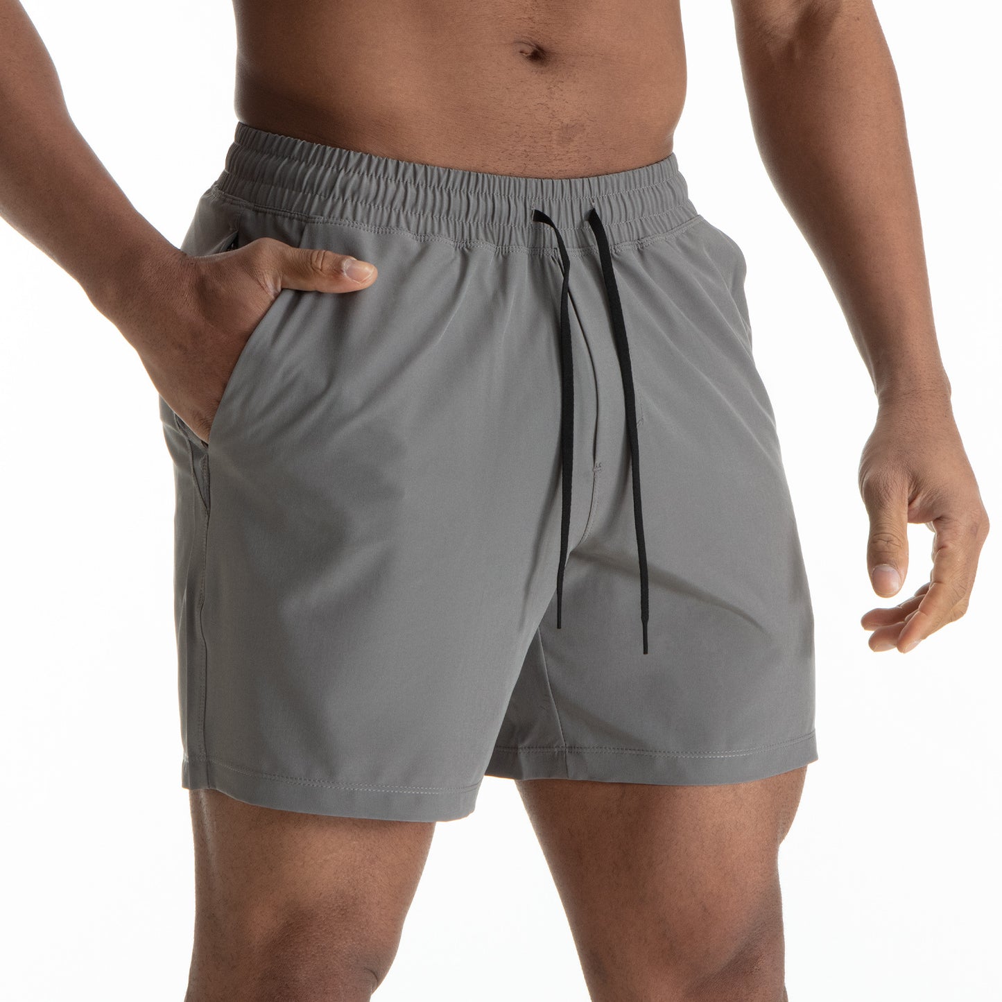 Men's Exercise Mesh Stitching Casual Quick-drying Shorts