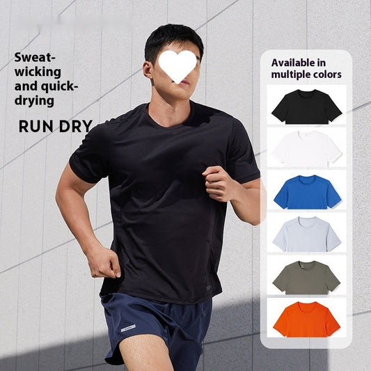 Men's Sports And Fitness Running Quick-drying Breathable T-shirt